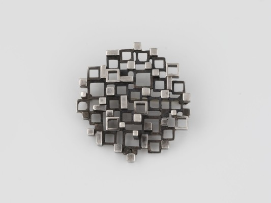 Bild NORWEGISCHE DESIGN-BROSCHE 'UNI DAVID-ANDERSEN'