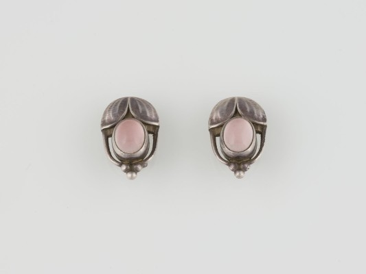 Auction 141<br>PAAR OHRCLIPS 'GEORG JENSEN' JAHRES-SCHMUCK 2003