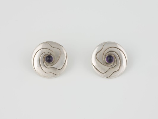 Auktion 141<br>PAAR OHRSTECKER 'GEORG JENSEN' MODELL 403 B