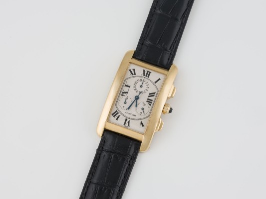 Auction 141<br>ARMBANDUHR 'CARTIER - TANK AMÉRICAINE 1730'