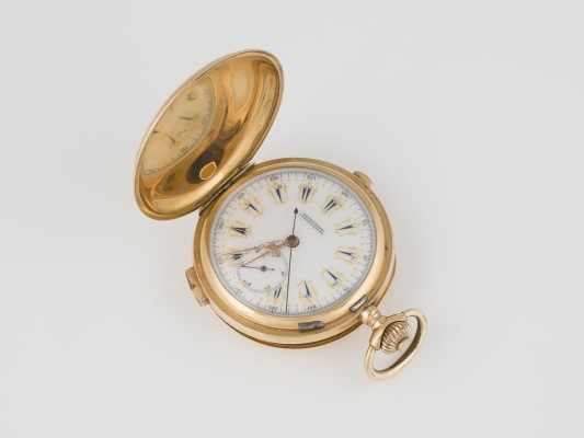 Auktion 141<br>TASCHENUHR CHRONOMETRE RÉPÉTITION À QUARTS 'EDWARD PRIOR LONDON'
