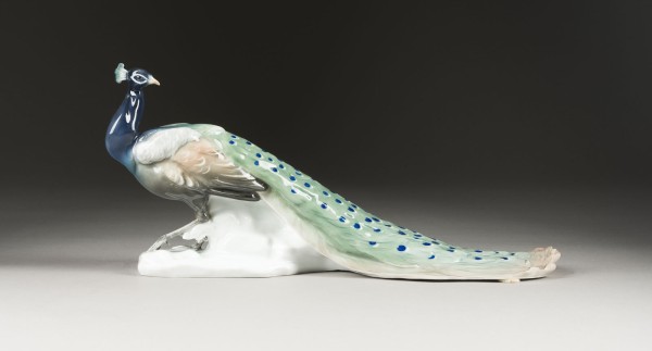 Auktion 141<br>PFAU MIT SCHLEPPE