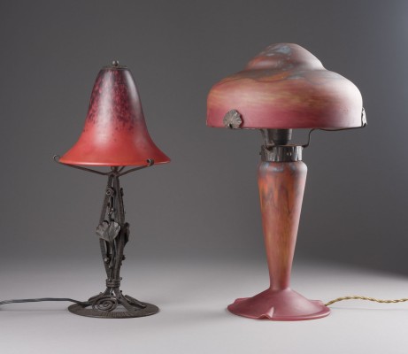 Auktion 141<br>ZWEI TISCHLAMPEN