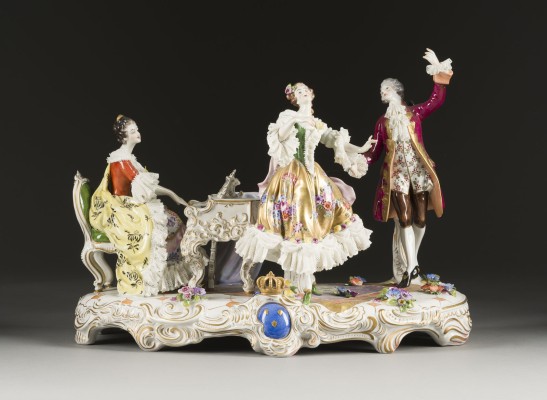 Auction 141<br>FIGURENGRUPPE 'DAS HAUSKONZERT'
