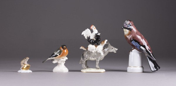 Auktion 141<br>VIER TIERFIGUREN