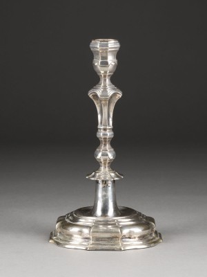 Auktion 141<br>BAROCKER TISCHLEUCHTER