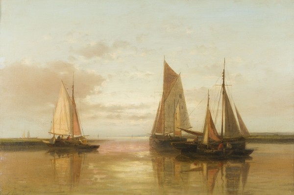 Auction 141<br>SEGELBOOTE BEI SONNENUNTERGANG