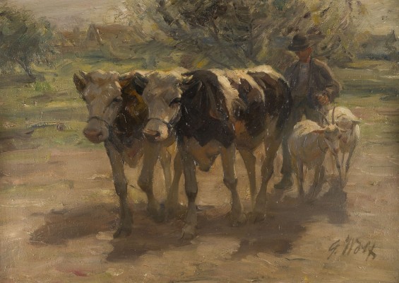 Auction 141<br>HIRTE MIT KUHEN UND SCHAFEN