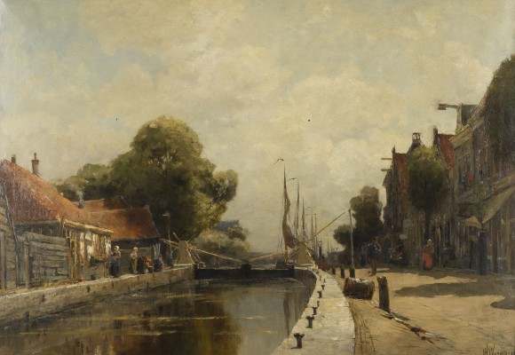 Auktion 141<br>HOLLÄNDISCHER STADTKANAL