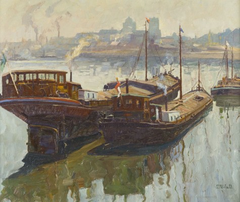Auction 141<br>KÄHNE IM HAFEN