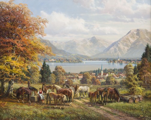 Auktion 141<br>BLICK ÜBER DEN CHIEMSEE