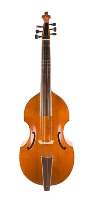 Auction 141<br>VIOLA DA GAMBA / TENOR BASS GAMBE 'WOLFGANG UEBEL' UND BOGEN 'WALTER METTAL'