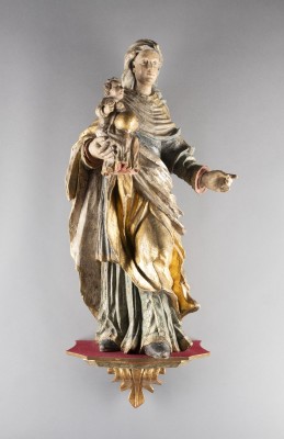 Auktion 141<br>GOTTESMUTTER MIT CHRISTUSKIND