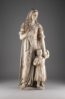 Auktion 141<br>GOTTESMUTTER MIT DEM CHRISTUSKIND