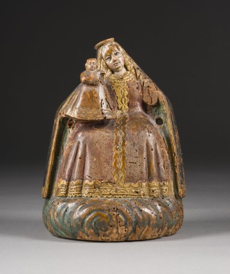 Auktion 141<br>KLEINE MADONNA MIT DEM CHRISTUSKIND