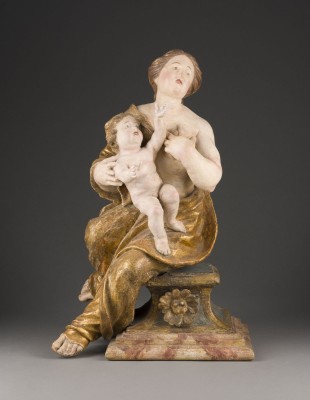 Auction 141<br>SITZENDE MADONNA MIT DEM CHRISTUSKIND