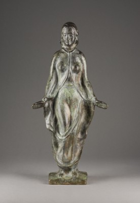 Auktion 141<br>GOTTESMUTTER MARIA MIT AUSGEBREITETEN ARMEN