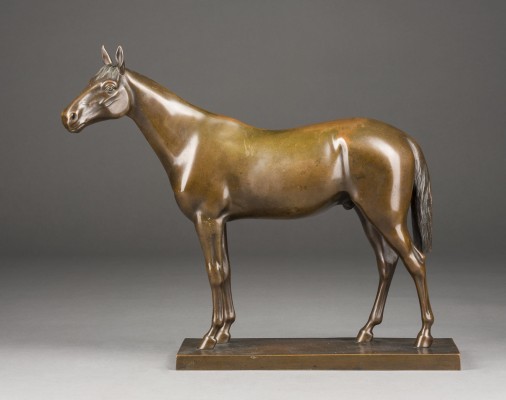Auktion 141<br>STEHENDES PFERD