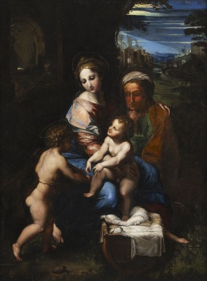Auktion 141<br>DIE HEILIGE FAMILIE (LA PERLA)