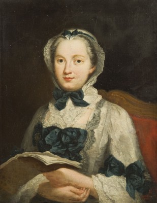 Auktion 141<br>WAHRSCHEINLICH BILDNIS VON MARGUERITE POUGET, DER ZWEITEN EHEFRAU DES KÜNSTLERS