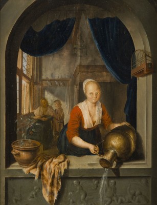 Auktion 141<br>FRAU MIT WASSERKANNE