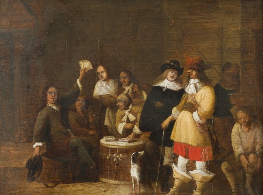 Auction 141<br>KARTENSPIEL IN DER WACHSTUBE