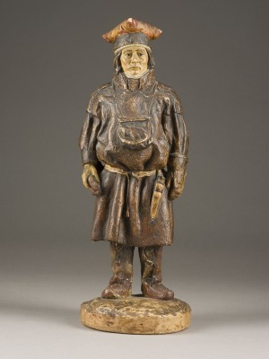Auktion 142<br>SEHR SELTENER BOZZETTO 'LAPPEN-MAN (EIN SAME)' AUS DER FIGURENSERIE 'VÖLKER RUSSLANDS'