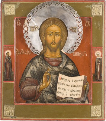 Picture IKONE MIT CHRISTUS PANTOKRATOR