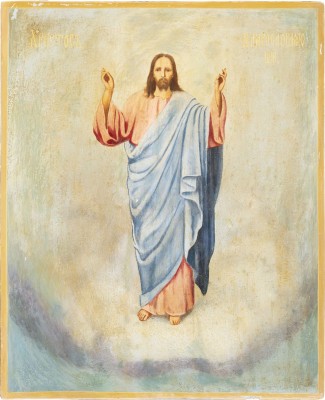 Picture IKONE MIT CHRISTUS ALS WELTENHERRSCHER
