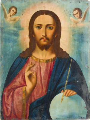 Picture GROSSE IKONE MIT CHRISTUS DEM WELTENHERRSCHER