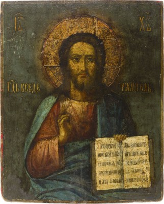 Picture GROSSE IKONE MIT CHRISTUS PANTOKRATOR