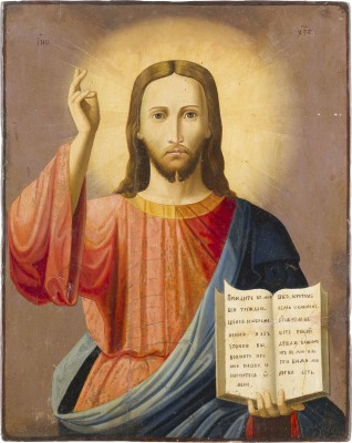 Bild IKONE MIT CHRISTUS PANTOKRATOR