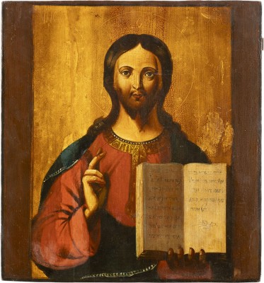 Bild GROSSFORMATIGE IKONE MIT CHRISTUS PANTOKRATOR