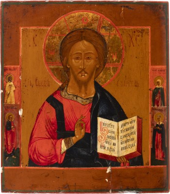 Bild IKONE MIT CHRISTUS PANTOKRATOR