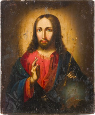 Picture IKONE MIT CHRISTUS DEM WELTENHERRSCHER