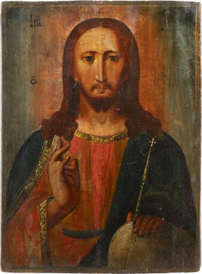 Picture IKONE MIT CHRISTUS DEM WELTENHERRSCHER