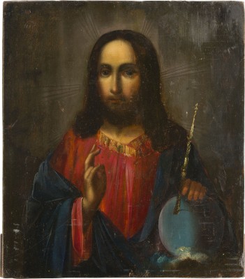 Picture IKONE MIT CHRISTUS DEM WELTENHERRSCHER
