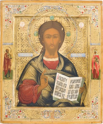 Bild IKONE MIT CHRISTUS PANTOKRATOR
