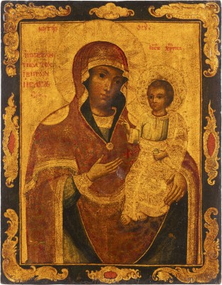 Picture GROSSE IKONE MIT DER GOTTESMUTTER VON DER PFORTE (VON IVIRON)