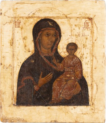 Bild IKONE MIT DER GOTTESMUTTER VON SMOLENSK (SMOLENSKAJA)