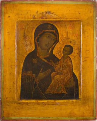 Bild IKONE MIT DER GOTTESMUTTER VON TICHWIN (TICHWINSKAJA)