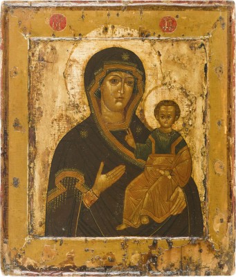 Bild IKONE MIT DER GOTTESMUTTER VON SMOLENSK (SMOLENSKAJA)