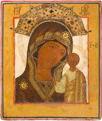 Picture IKONE MIT DER GOTTESMUTTER VON KASAN (KASANSKAJA)