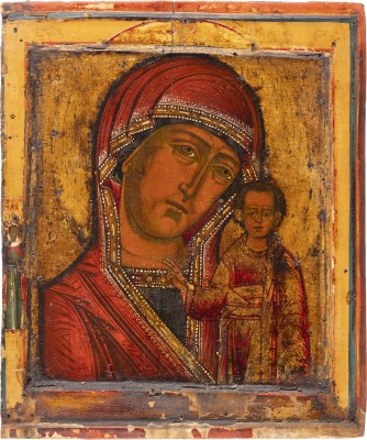 Picture IKONE MIT DER GOTTESMUTTER VON KASAN (KASANSKAJA)