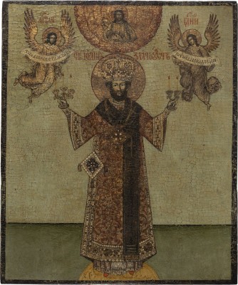 Picture GROSSFORMATIGE IKONE MIT DEM HEILIGEN JOHANNES CHRYSOSTOMUS
