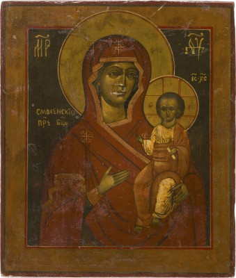 Bild IKONE MIT DER GOTTESMUTTER VON SMOLENSK (SMOLENSKAJA)