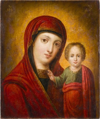 Bild IKONE MIT DER GOTTESMUTTER VON KASAN (KASANSKAJA)