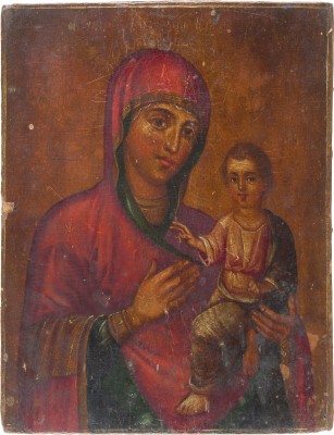 Bild IKONE MIT DER GOTTESMUTTER VON TICHWIN (TICHWINSKAJA)