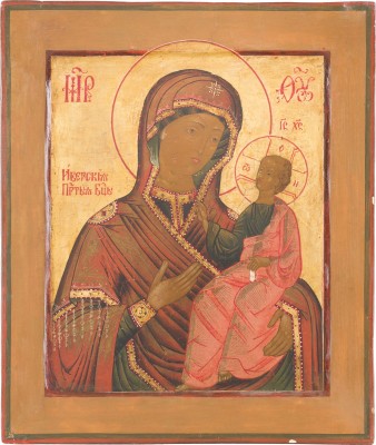 Picture IKONE MIT DER GOTTESMUTTER 'IWERSKAJA'