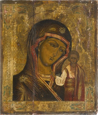 Picture IKONE MIT DER GOTTESMUTTER VON KASAN (KASANSKAJA)